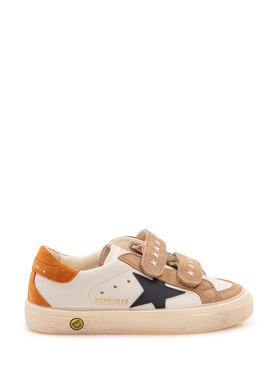 26FW [키즈] 골든구스 스니커즈 GYF00674F008675 12517 MILK BROWN CARAMEL DARK BLUE RUST