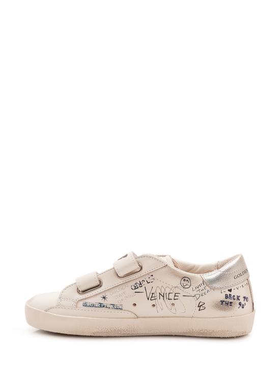 26FW [키즈] 골든구스 스니커즈 GYF00111F006766 10273 WHITE ICE SILVER - GOLDEN GOOSE