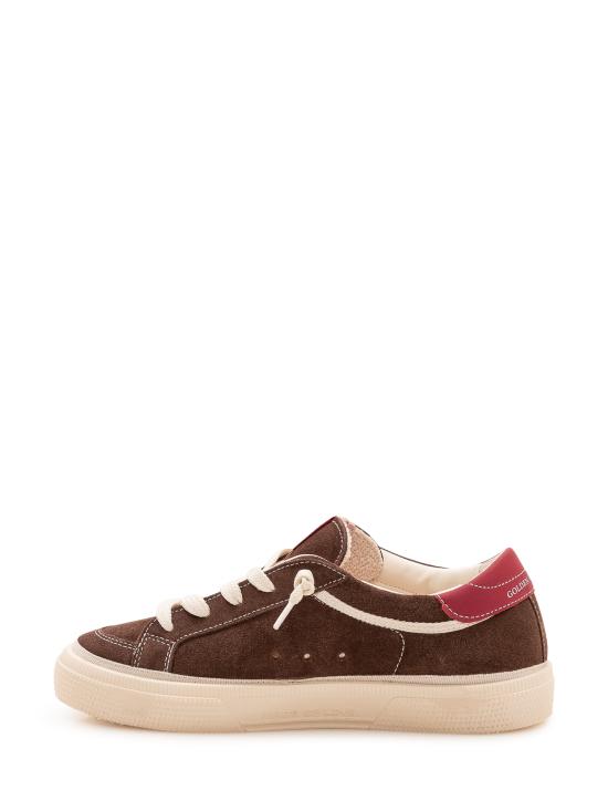 26FW [키즈] 골든구스 스니커즈 GYF00496F008645 55773 BROWN WHITE RED - GOLDEN GOOSE