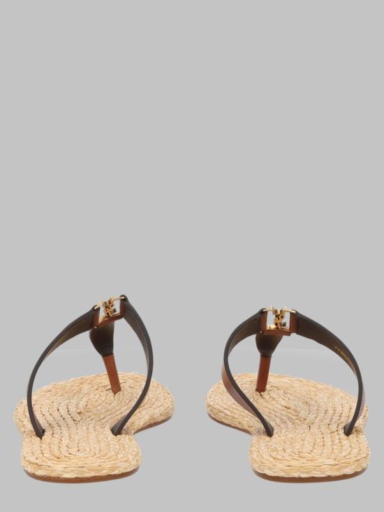 26SS 생로랑 바빌론 샌들 869729 DWEDD6036 BROWN - SAINT LAURENT