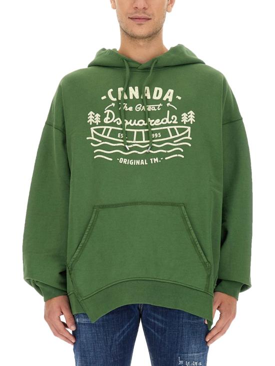  디스퀘어드2 탑 S74GU0739 S25539687 GREEN - DSQUARED2