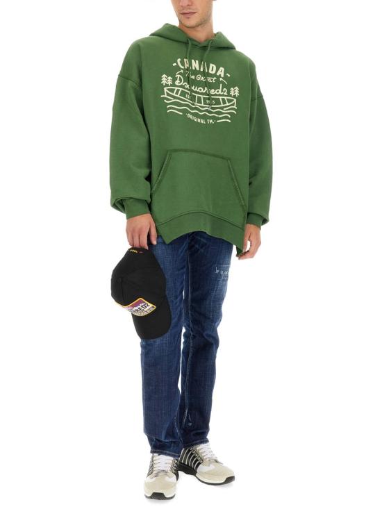  디스퀘어드2 탑 S74GU0739 S25539687 GREEN - DSQUARED2