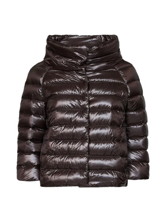26FW 에르노 소피아 레귤러 핏 케이프 다운 자켓 PI0046DIC12017Z8800 BROWN
