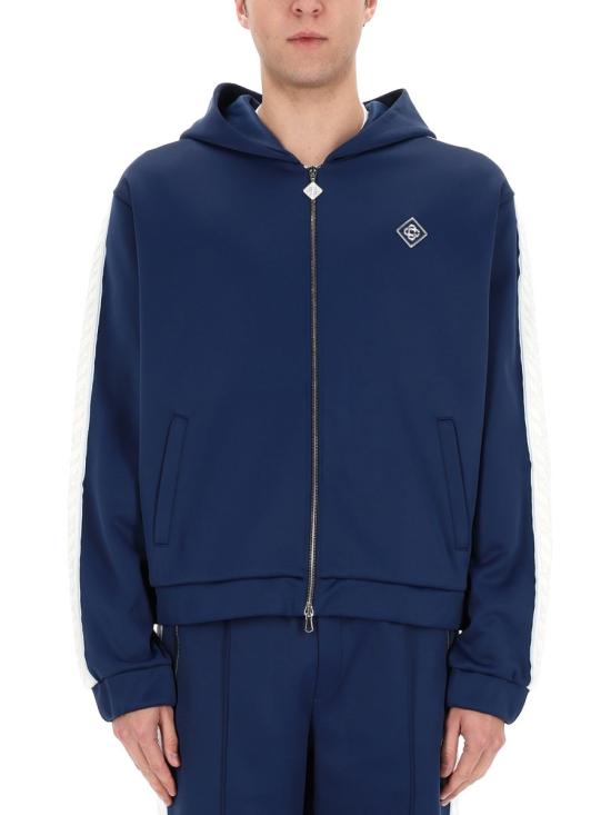 26SS 카사블랑카 탑 M SP26 JTP 457 01NAVY BLUE - CASABLANCA