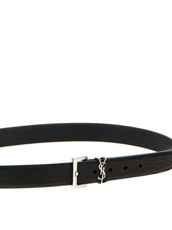 25FW 생로랑 벨트 SA306244BM BLACK - SAINT LAURENT