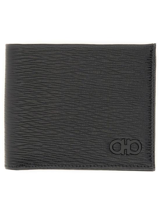 26SS 살바토레 페라가모 간치니 지갑 733308 66A063024 BLACK - SALVATORE FERRAGAMO