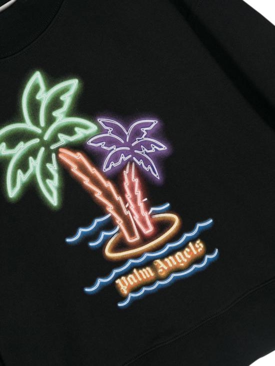  팜앤젤스 탑 PBBA001K S24FLE0011051 BLACK - PALM ANGELS