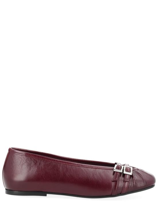 26SS 알로하스 플랫 슈즈 S101178 02 RIFTBURGUNDY BORDEAUX - ALOHAS