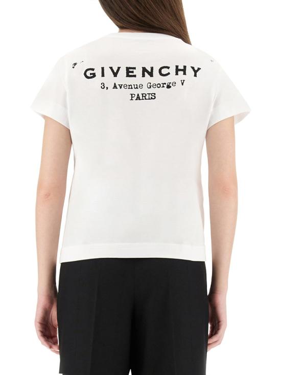 25FW 지방시 폴로 티셔츠 BW70FJP75N 100 WHITE
