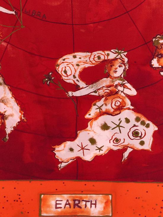 26FW 다이앤 본 퍼스텐버그 머플러/스카프 F001AFFIRESKTLFFIRE Red - DIANE VON FURSTENBERG