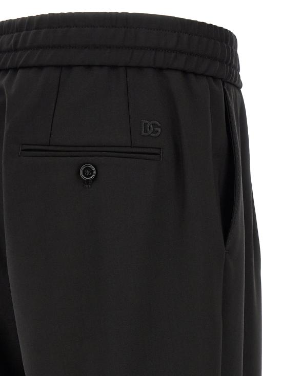 26FW 돌체앤가바나 스트레이트 팬츠 GP26FZFUBG4N0000 Black - DOLCE & GABBANA