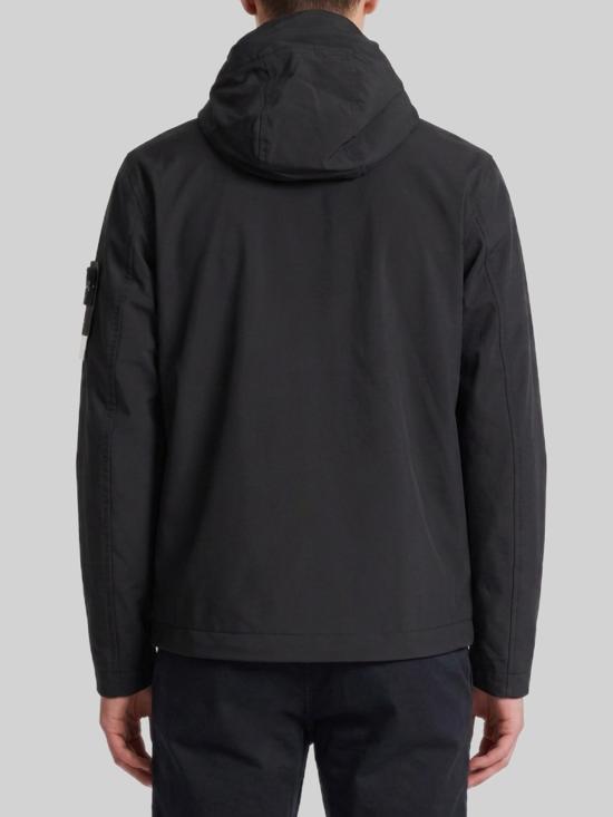 26FW 스톤 아일랜드 소프트 쉘-R_E.다이 테크놀로지 후드 자켓 소프트 쉘-R_E.다이 테크놀로지 후드 자켓 L2S154100108 BLACK - STONE ISLAND