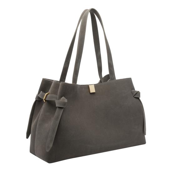 26FW 유제피 숄더백 GYOZA TOTE SUEDES018 GREY - YUZEFI