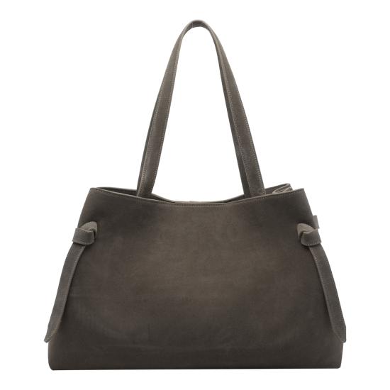 26FW 유제피 숄더백 GYOZA TOTE SUEDES018 GREY - YUZEFI