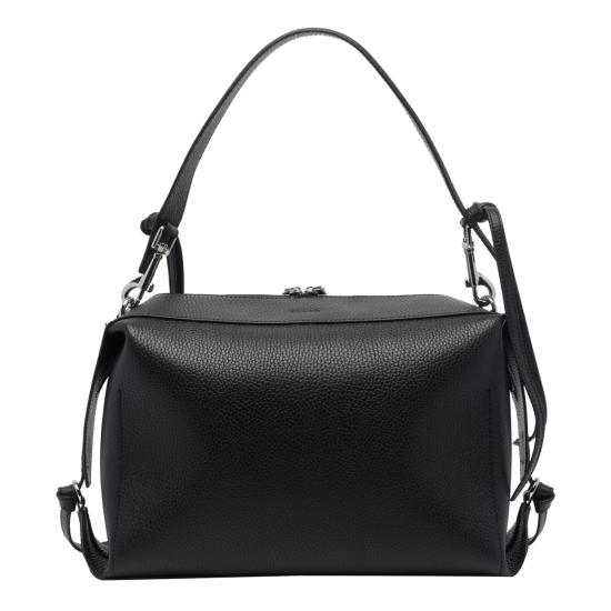 26FW 유제피 숄더백 BENTO PEBBLE GRAIN LEATHERL034 BLACK - YUZEFI