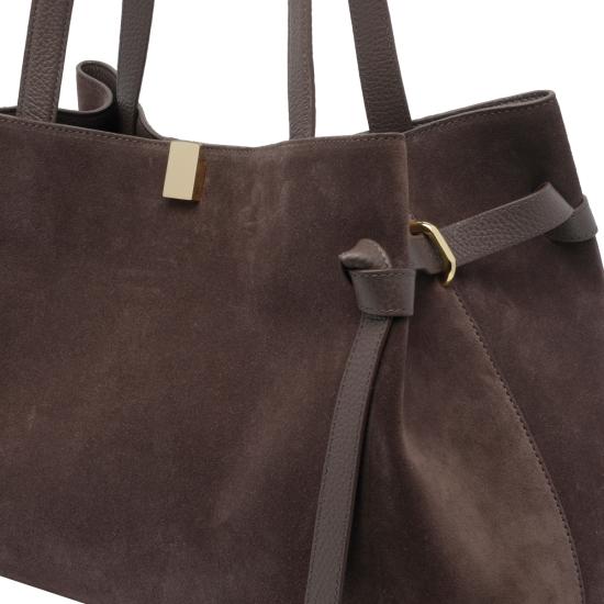 26FW 유제피 숄더백 GYOZA TOTE SUEDES026 BROWN - YUZEFI