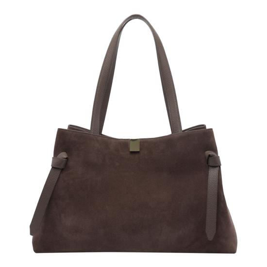 26FW 유제피 숄더백 GYOZA TOTE SUEDES026 BROWN