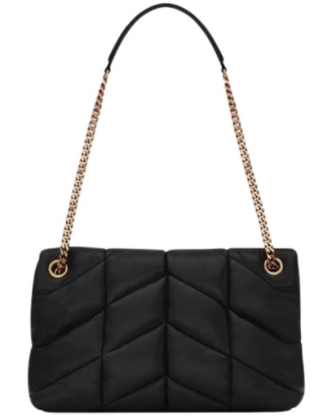 26FW 생로랑 루루 푸퍼 스몰 체인 백 5774761 EL071000 NERO - SAINT LAURENT