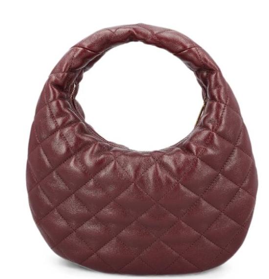 26FW 생로랑 이카리노 퀼티드 나파 토트백 851689 AAANG6197 HOT WINE - SAINT LAURENT