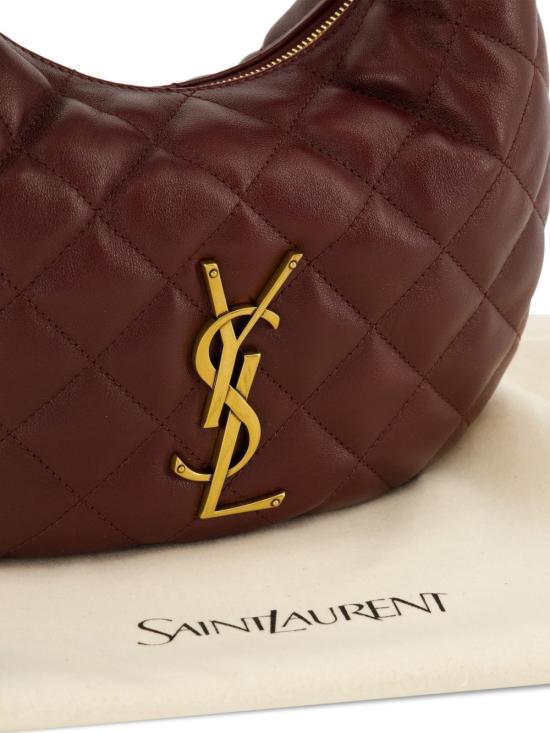 26FW 생로랑 이카리노 퀼티드 나파 토트백 851689 AAANG6197 HOT WINE - SAINT LAURENT