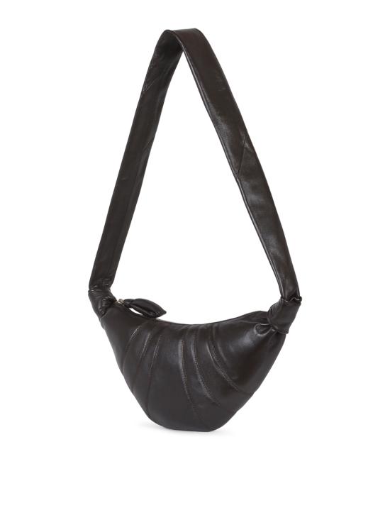 26FW 르메르 크루아상 레더 숄더백 BG0003 LL095BR490 DARK CHOCOLATE - LEMAIRE