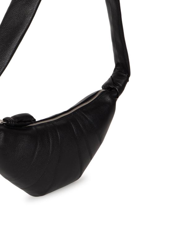26FW 르메르 크루아상 레더 숄더백 BG0003 LL0018BK999 Black - LEMAIRE