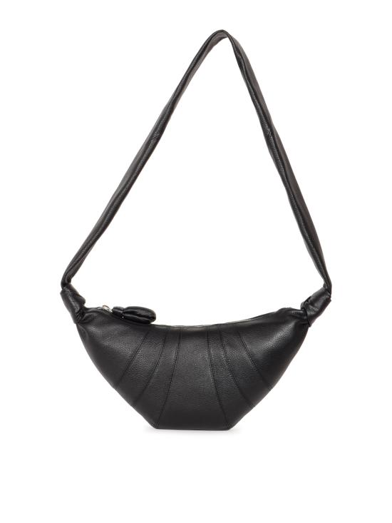 26FW 르메르 크루아상 레더 숄더백 BG0003 LL0018BK999 Black