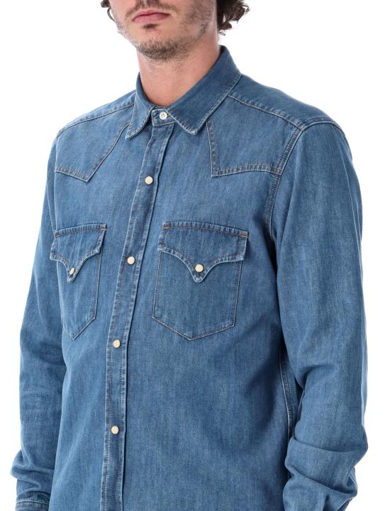 26FW 포르텔라 반팔 티셔츠 NTEX00403 D310 MID BLUE - FORTELA