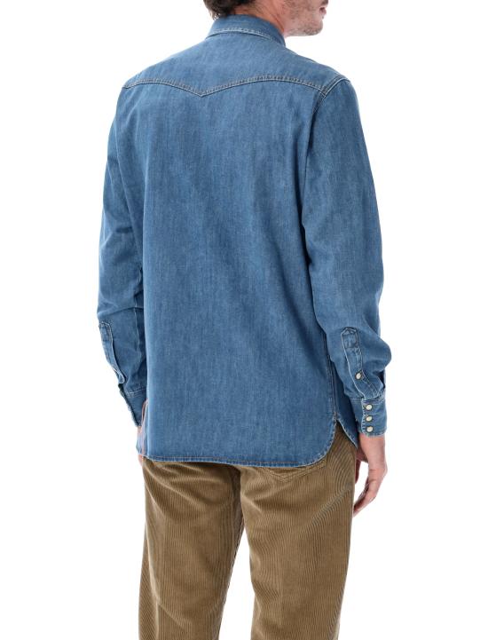 26FW 포르텔라 반팔 티셔츠 NTEX00403 D310 MID BLUE - FORTELA
