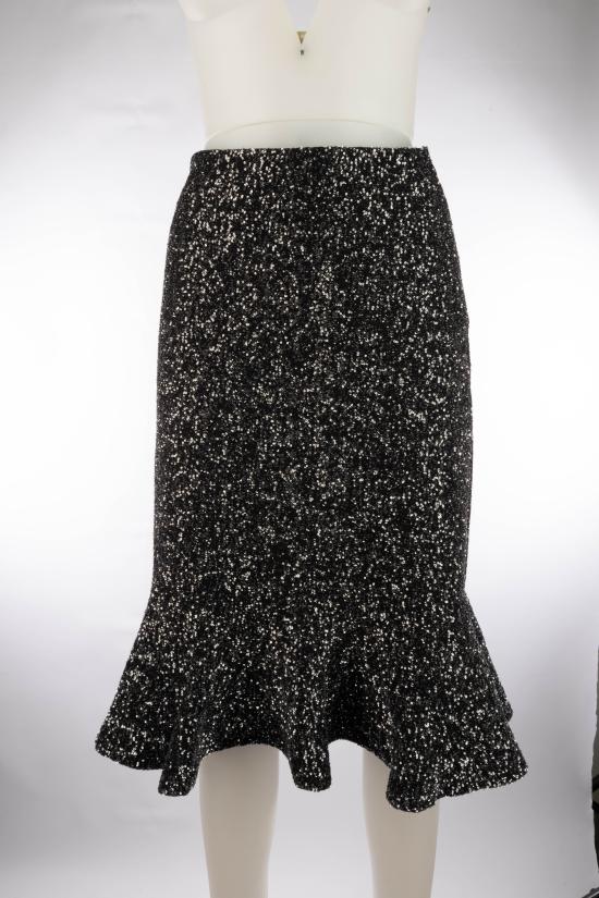 26FW 디올 스커트 654J21A5I45 9000 BLACK