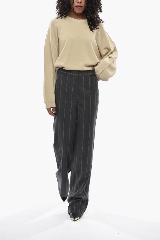  스텔라 맥카트니 스트레이트 팬츠 6400413AR7501262 Gray - STELLA MCCARTNEY