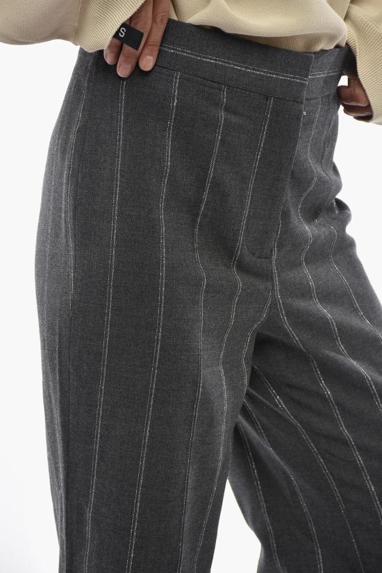  스텔라 맥카트니 스트레이트 팬츠 6400413AR7501262 Gray - STELLA MCCARTNEY