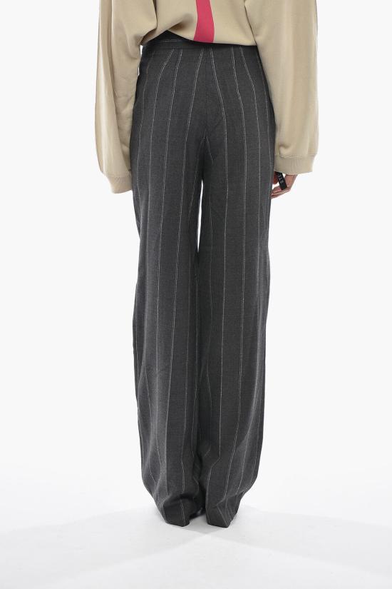  스텔라 맥카트니 스트레이트 팬츠 6400413AR7501262 Gray - STELLA MCCARTNEY