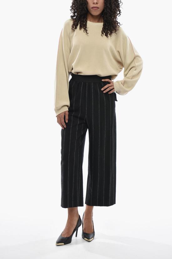  스텔라 맥카트니 스트레이트 팬츠 6400223AR7521000 Black - STELLA MCCARTNEY