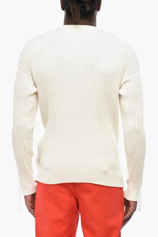  오프화이트 스웨터 OMHE157S23KNI0010310 White - OFF WHITE