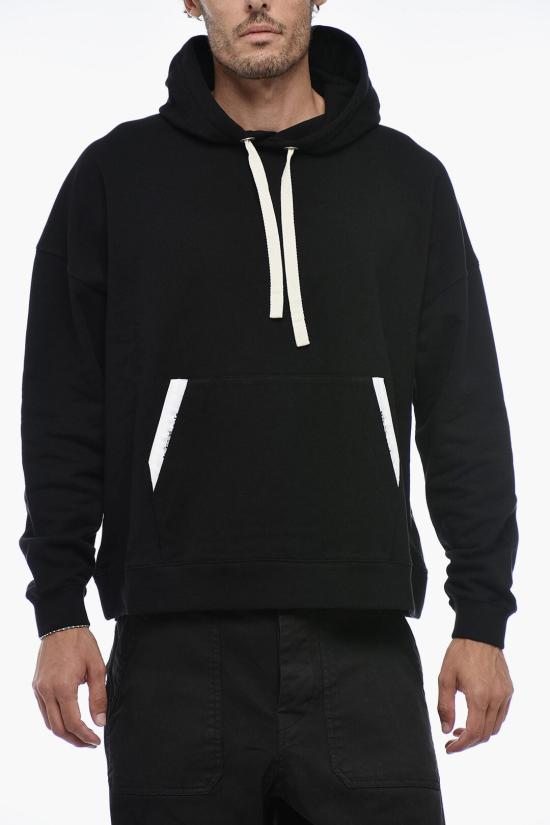  팜앤젤스 후드 티셔츠 PMBB126E23FLE0021003 Black