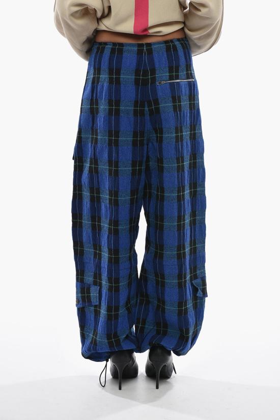  스텔라 맥카트니 스트레이트 팬츠 603995SSA518525 Blu Nero - STELLA MCCARTNEY