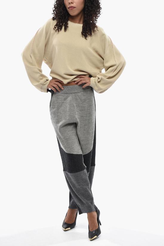  스텔라 맥카트니 스트레이트 팬츠 603612S22631150 Grigio Antracite - STELLA MCCARTNEY