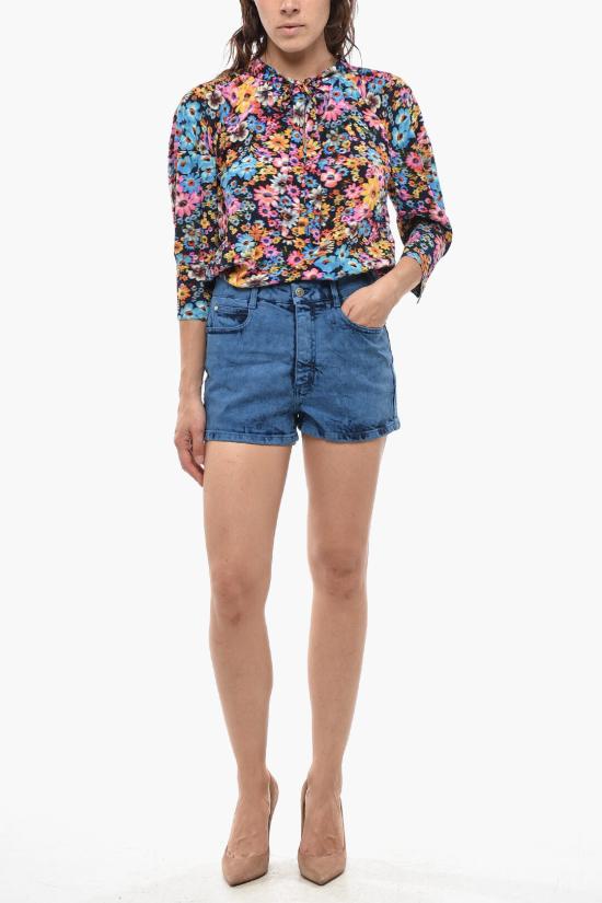  스텔라 맥카트니 숏팬츠 600452SNH764010 Blue - STELLA MCCARTNEY