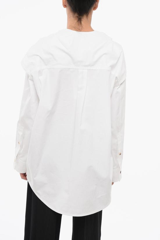 보테가베네타 셔츠 788913V2BL0 9000 White - BOTTEGA VENETA