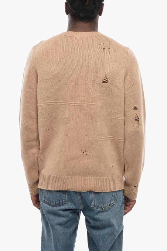  헬무트랭 스웨터 K10HM705 0 E05 23 Beige - HELMUT LANG