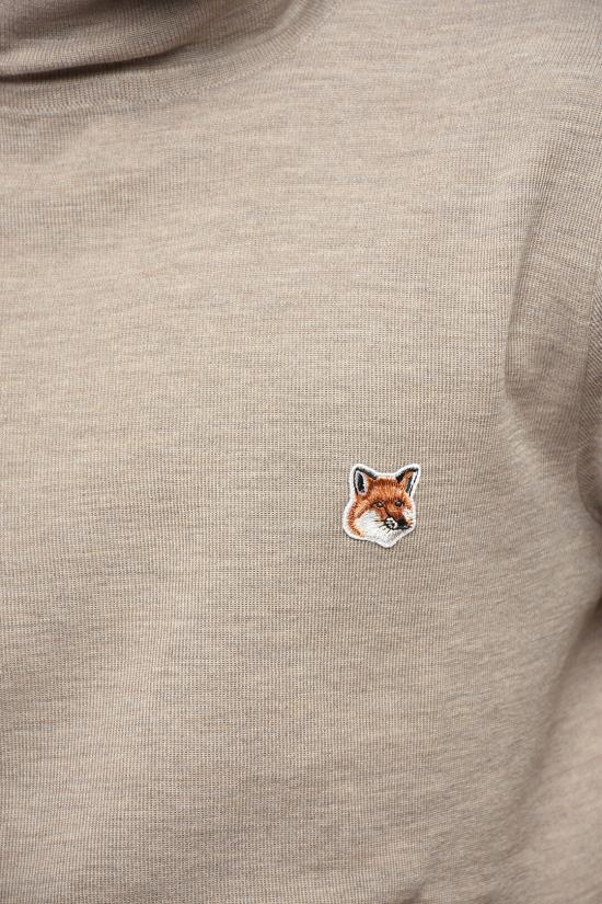  메종키츠네 터틀넥 HM00508 KT1036 H250 24 Beige - MAISON KITSUNE