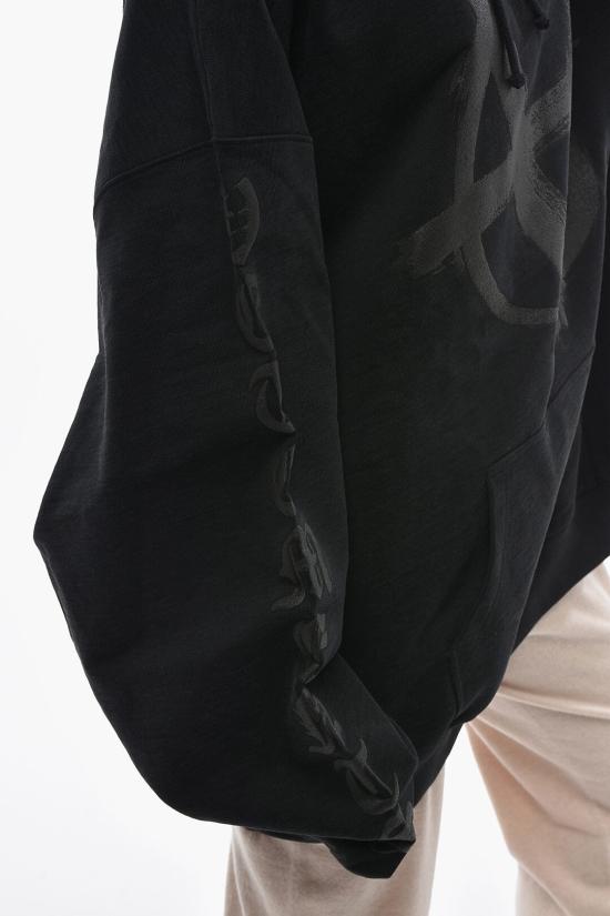 베트멍 후드 티셔츠 UE54HD260BBLACK - VETEMENTS