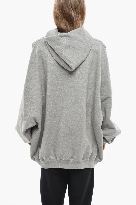  베트멍 후드 티셔츠 UE54HD500GGREYMELANGE Gray - VETEMENTS