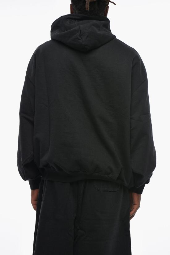  베트멍 후드 티셔츠 UE54HD100BBLACK - VETEMENTS