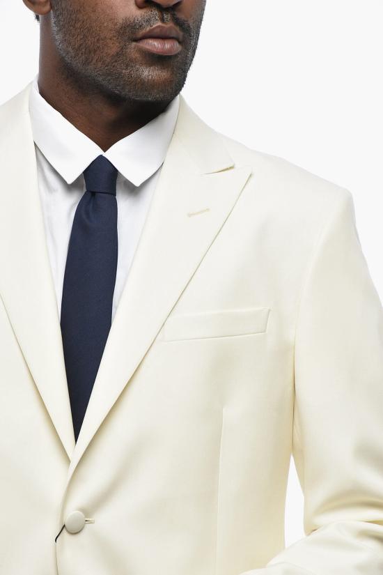  꼬르넬리아니 수트 세트 937T19 9398080 073 White - CORNELIANI