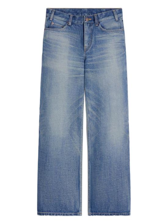 25FW 셀린느 스트레이트 팬츠 유니온 워시 RP055930F 07UW BLUE
