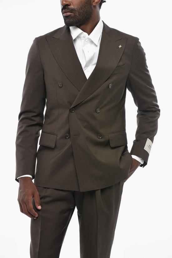  꼬르넬리아니 수트 세트 27NZ94 2764135 030 Brown - CORNELIANI