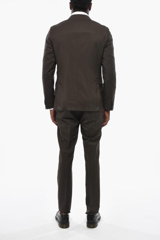  꼬르넬리아니 수트 세트 27NZ94 2764135 030 Brown - CORNELIANI