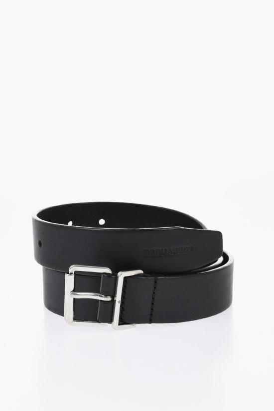  디스퀘어드2 가죽 벨트 S82BEM0005 SJ12900001FW18 M1074 Black